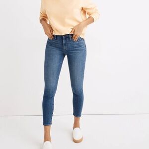 Madewell Ankle Skinny Jeans in Classic Blue